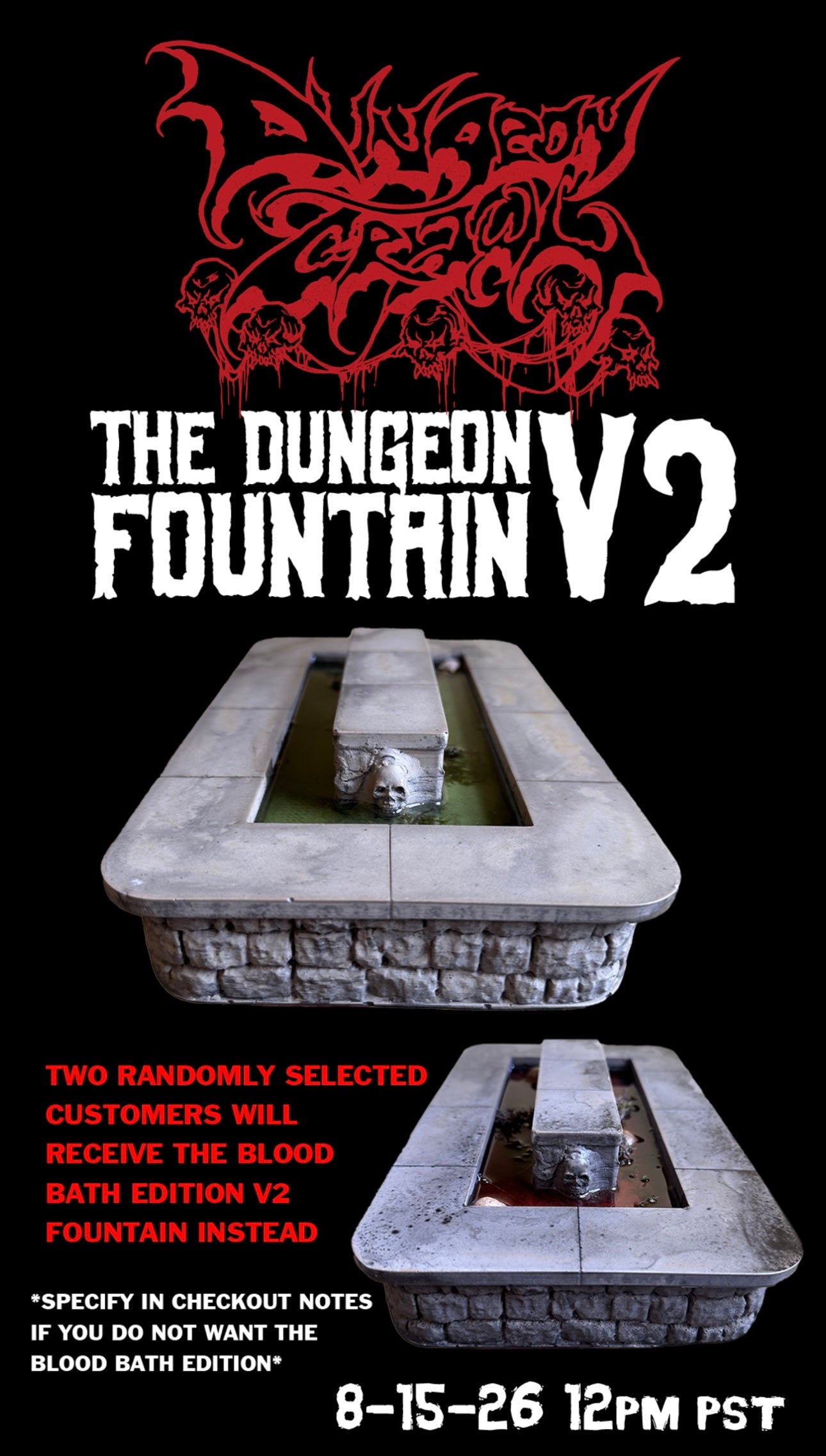 The Dungeon Fountain V2