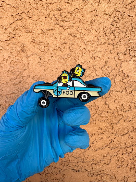 Foo Airlines Enamel Pin