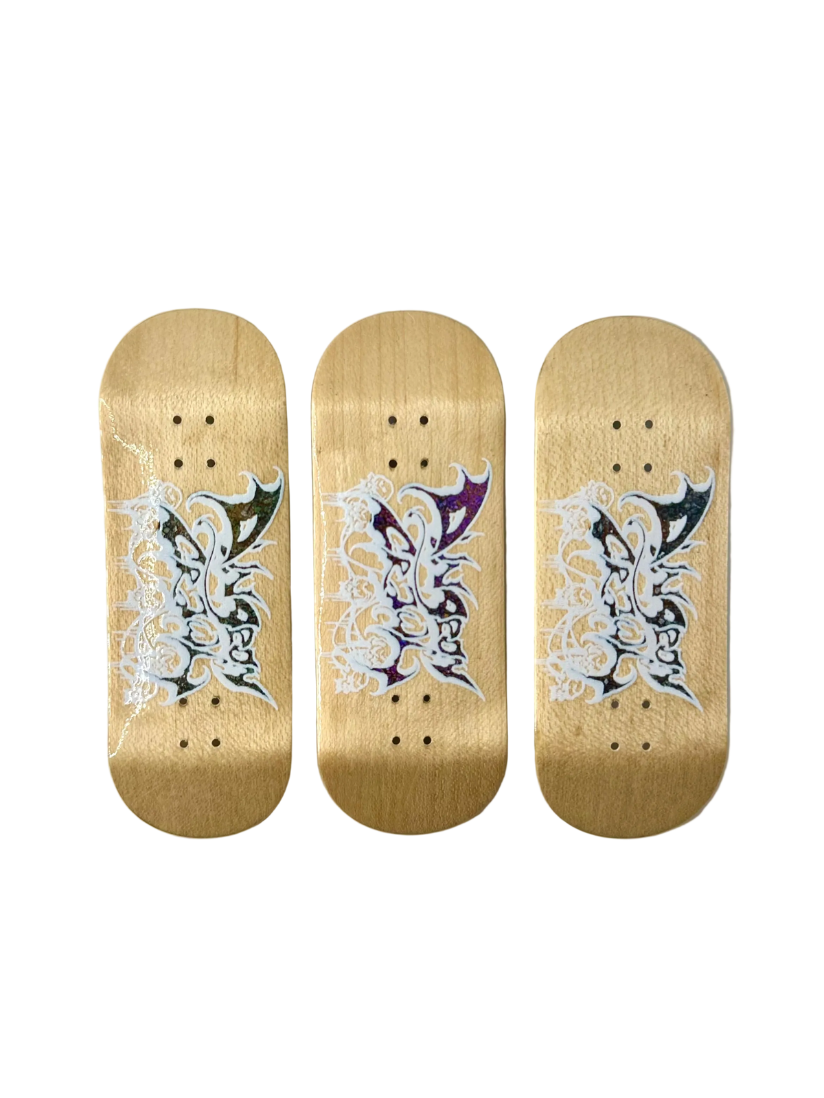Gem Inlaid + Real-Wear Logo Decks